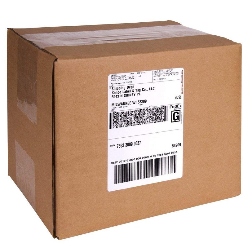 RBHK 8.5 x 5.5 Inches Half Sheet Self Adhesive Shipping Address Labels for Laser and Inkjet Printer, Rounded Corner, 1000 Labels - Image 4